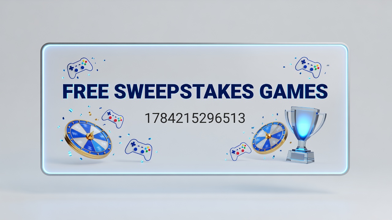 Overview of free sweepstakes games interfaces on mobile devices showing entry points and prize displays