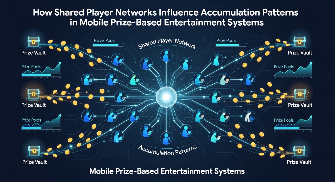 Infographic showing player network connections and coin flow patterns in mobile entertainment apps